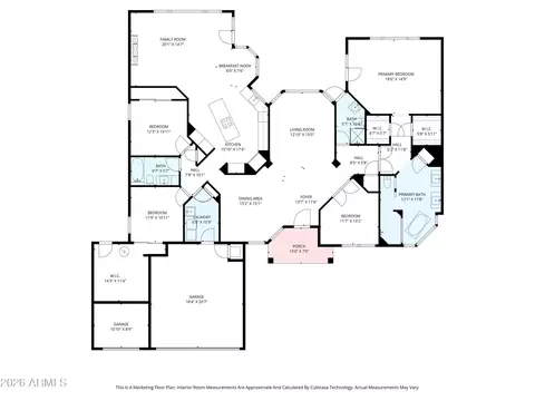 Floorplan - 2732 E Hillery Dr, Phoenix, AZ 85032 photo 1 of 1