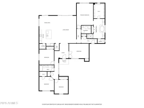 Floorplan - 3888 E Chestnut Ln, Gilbert, AZ 85298 photo 2 of 2