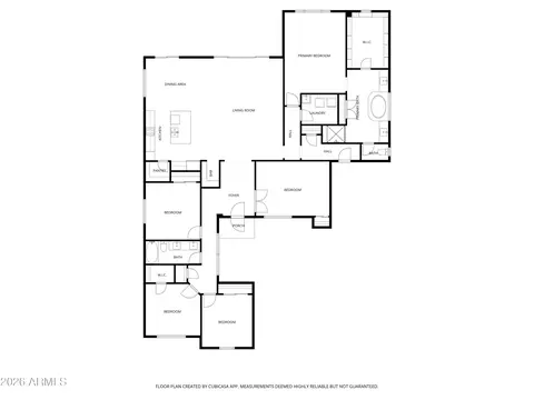 Floorplan - 3888 E Chestnut Ln, Gilbert, AZ 85298 photo 1 of 2