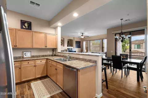 Kitchen - 7445 Eagle Crest Dr #1116, Mesa, AZ 85207 photo 2 of 2