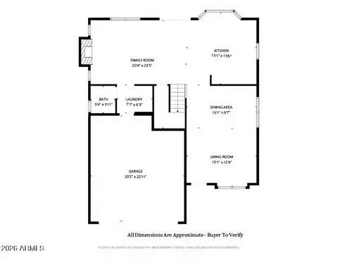 Floorplan - 3550 E Utopia Rd, Phoenix, AZ 85050 photo 1 of 3