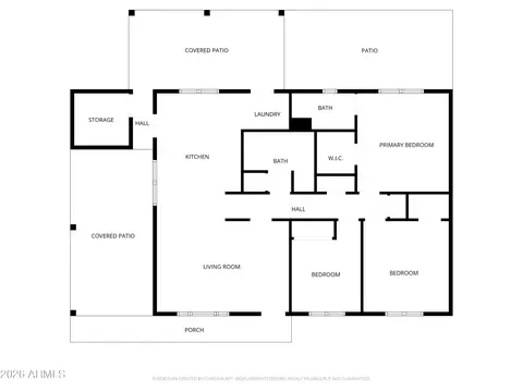 Floorplan - 245 E 9th Ave, Mesa, AZ 85210 photo 1 of 1