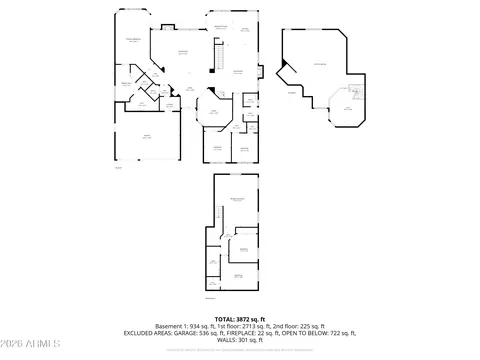 Floorplan - 1756 E Queen Palm Dr, Gilbert, AZ 85234 photo 1 of 3
