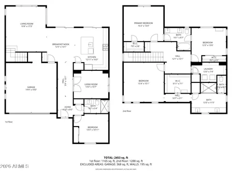 Floorplan - 1310 E Springfield Pl, Chandler, AZ 85286 photo 5 of 6