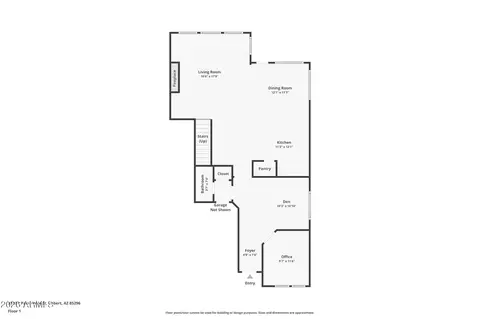 Floorplan - 3512 E Palo Verde St, Gilbert, AZ 85296 photo 1 of 2