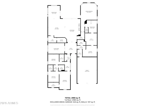 Floorplan - 9817 E Strobe Ave, Mesa, AZ 85212 photo 2 of 2