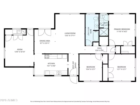 Floorplan - 3939 E Heatherbrae Dr, Phoenix, AZ 85018 photo 2 of 2