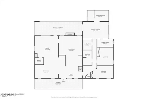 Floorplan - 13613 E Shannon St, Gilbert, AZ 85295 photo 1 of 1