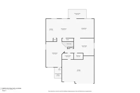 Floorplan - 10640 E Carol Ave, Mesa, AZ 85208 photo 2 of 2