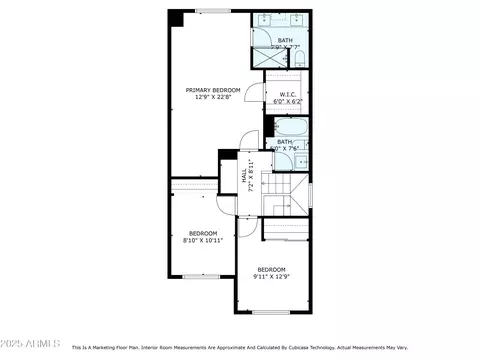 Floorplan - 170 E Guadalupe Rd #152, Gilbert, AZ 85234 photo 2 of 3