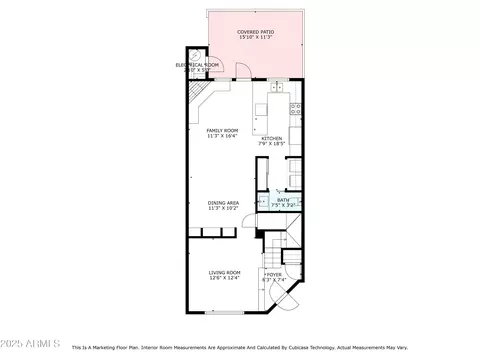 Floorplan - 170 E Guadalupe Rd #152, Gilbert, AZ 85234 photo 1 of 3
