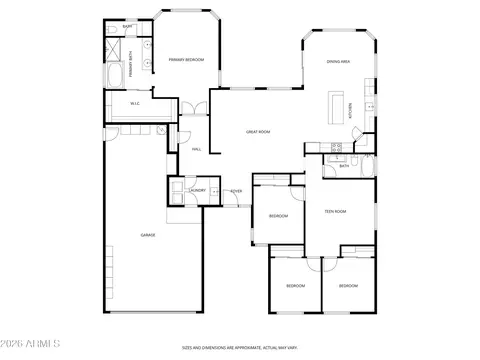 Floorplan - 10446 E Irwin Cir, Mesa, AZ 85209 photo 2 of 2