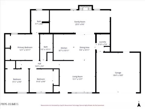 Floorplan - 752 E Glade Ave, Mesa, AZ 85204 photo 1 of 2