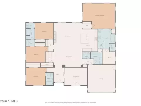 Floorplan - 3838 E Devonshire Ave, Phoenix, AZ 85018 photo 1 of 1