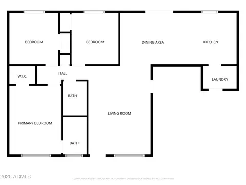 Floorplan - 727 E Auburn Dr, Tempe, AZ 85283 photo 1 of 1