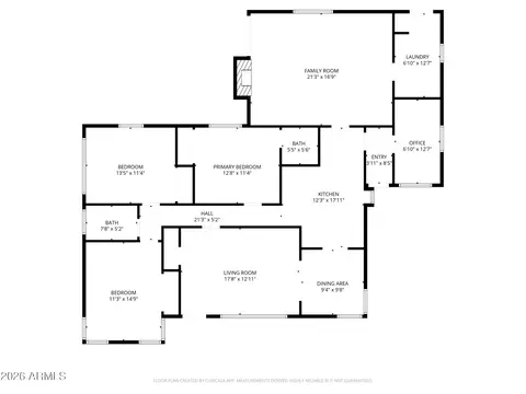 Floorplan - 826 E Lamar Rd, Phoenix, AZ 85014 photo 1 of 1