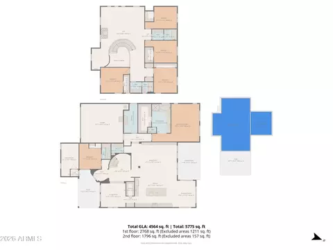 Floorplan - 10250 E Seismic Ave, Mesa, AZ 85212 photo 3 of 6