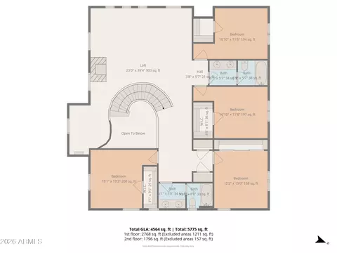 Floorplan - 10250 E Seismic Ave, Mesa, AZ 85212 photo 1 of 6