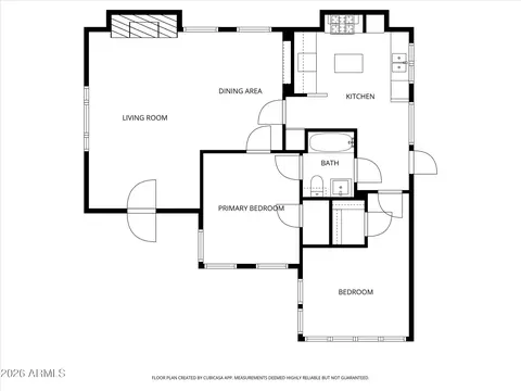 Floorplan - 1348 E Fillmore St, Phoenix, AZ 85006 photo 2 of 2