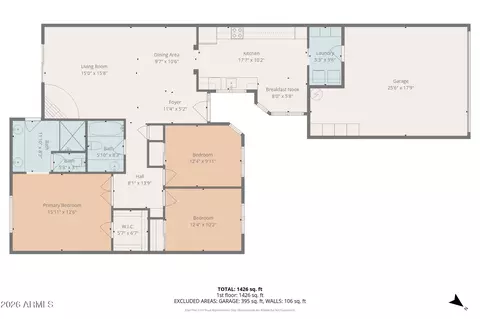 Floorplan - 5505 E Mclellan Rd #124, Mesa, AZ 85205 photo 3 of 3