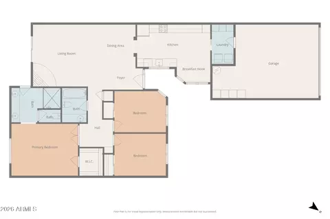Floorplan - 5505 E Mclellan Rd #124, Mesa, AZ 85205 photo 2 of 3