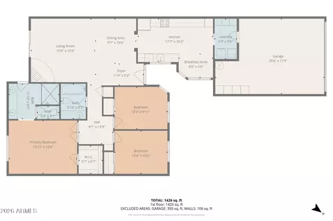 Floorplan - 5505 E Mclellan Rd #124, Mesa, AZ 85205 photo 1 of 3