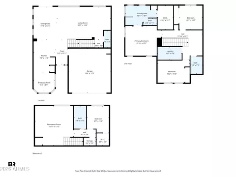 Floorplan - 4052 E Milky Way, Gilbert, AZ 85295 photo 3 of 3