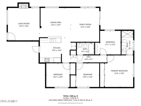 Floorplan - 9235 E Carol Ave, Mesa, AZ 85208 photo 3 of 4