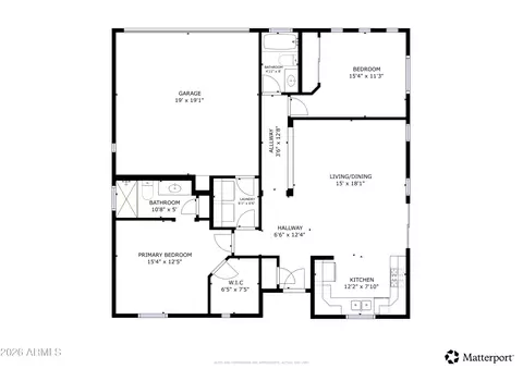 Floorplan - 3450 E Milky Way, Gilbert, AZ 85295 photo 1 of 2