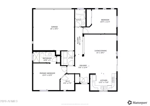 Floorplan - 3450 E Milky Way, Gilbert, AZ 85295 photo 2 of 2