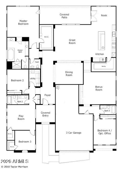 Floorplan - 2842 E Blackhawk Ct, Gilbert, AZ 85298 photo 1 of 1