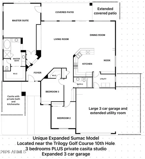 Floorplan - 4586 E Nightingale Ln, Gilbert, AZ 85298 photo 1 of 2