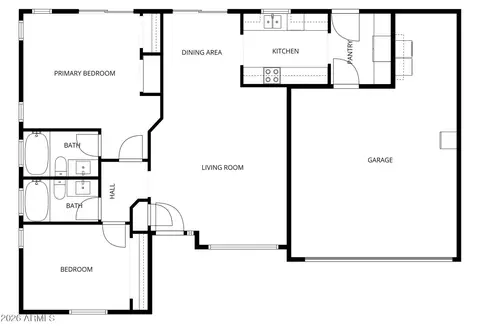 Floorplan - 902 E Wagoner Rd, Phoenix, AZ 85022 photo 1 of 1