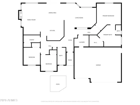 Floorplan - 3721 E Adobe St, Mesa, AZ 85205 photo 2 of 2