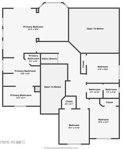 Floorplan - 3356 E Mayberry Ave, Gilbert, AZ 85297 photo 2 of 2