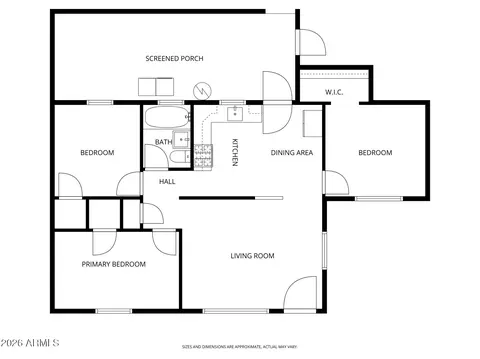 Floorplan - 430 S Robert Rd, Tempe, AZ 85281 photo 1 of 1