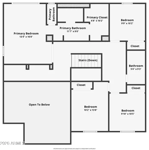 Floorplan - 2005 S 81st Dr, Phoenix, AZ 85043 photo 2 of 2