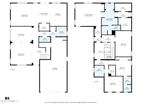 Floorplan - 1925 E Mia Ln, Gilbert, AZ 85298 photo 1 of 3
