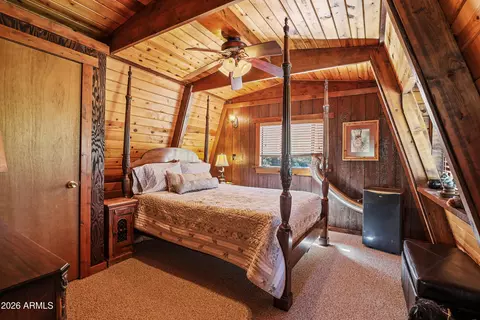 Bedroom - 4872 N Trails End Dr, Pine, AZ 85544 photo 5 of 5