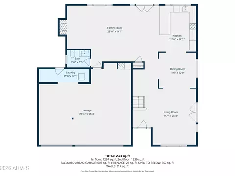 Floorplan - 1506 E Northshore Dr, Tempe, AZ 85283 photo 2 of 3