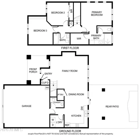 Floorplan - 1048 E Iris Dr, Chandler, AZ 85286 photo 2 of 2