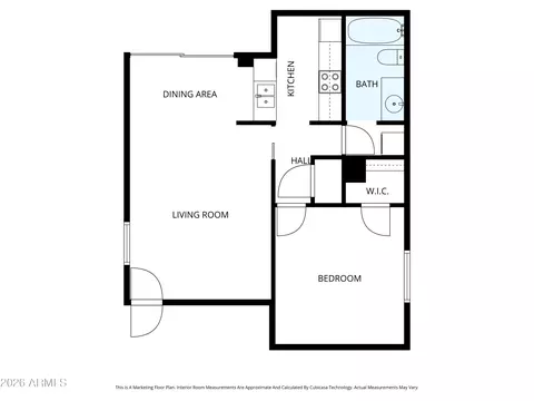 Floorplan - 5135 N 10th St #18, Phoenix, AZ 85014 photo 2 of 2