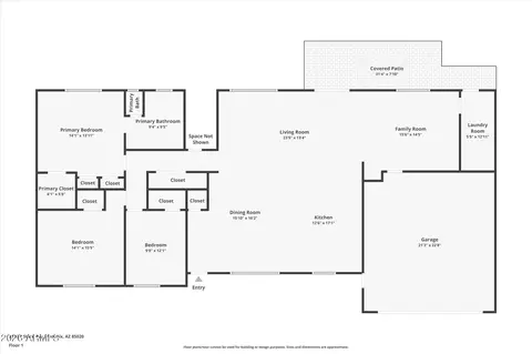 Floorplan - 2115 E State Ave, Phoenix, AZ 85020 photo 1 of 1