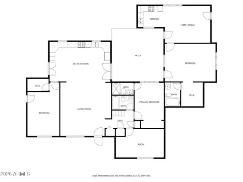 Floorplan - 2100 E Alpine Cir, Mesa, AZ 85204 photo 1 of 1