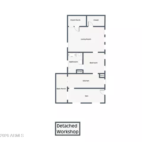 Floorplan - 215 3rd St, Bisbee, AZ 85603 photo 1 of 1