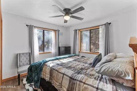 Bedroom - 6181 W Pinon Loop, Pine, AZ 85544 photo 3 of 3