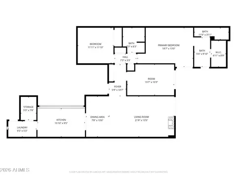 Floorplan - 6639 N Chatelaine Pl, Phoenix, AZ 85014 photo 1 of 1