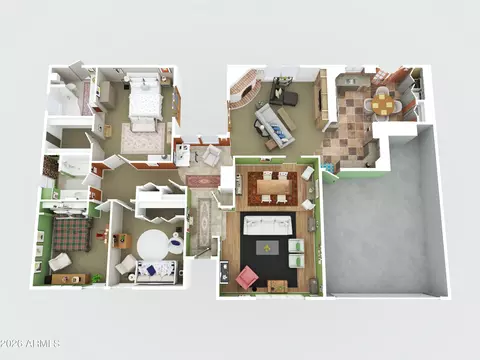 Floorplan - 3253 E Vogel Ave, Phoenix, AZ 85028 photo 1 of 4