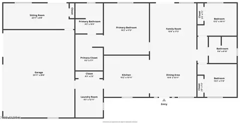 Floorplan - 2770 E Davis Pass, Eloy, AZ 85131 photo 1 of 1
