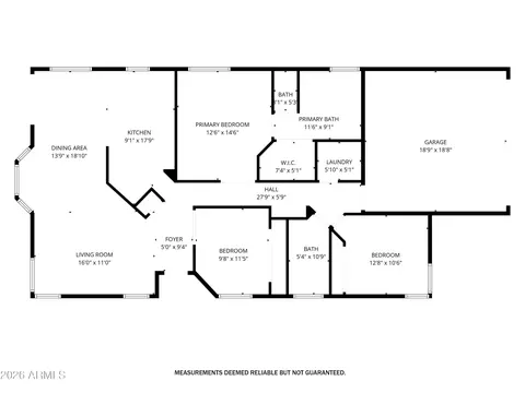 Floorplan - 4248 E South Fork Dr, Phoenix, AZ 85044 photo 1 of 1